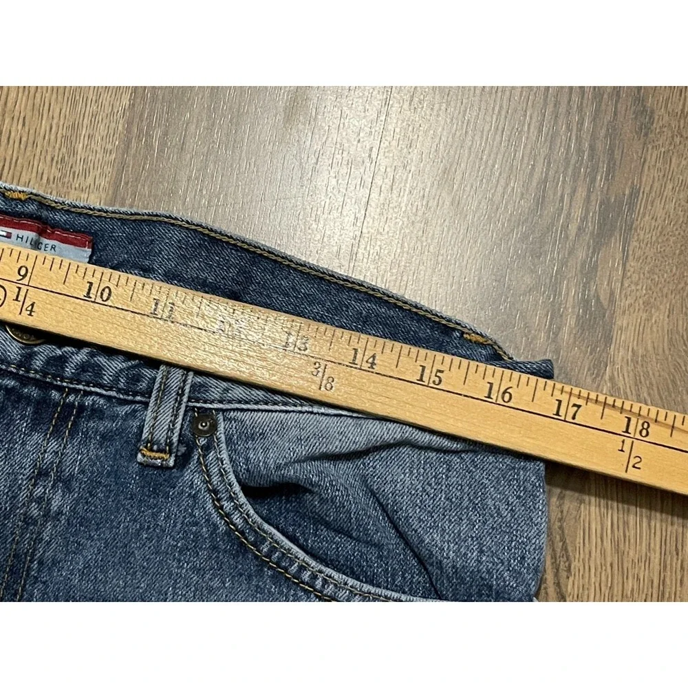 Tommy Hilfiger Jeans, Men's Size 38/30, Blue, Denim, Straight Leg, Pockets